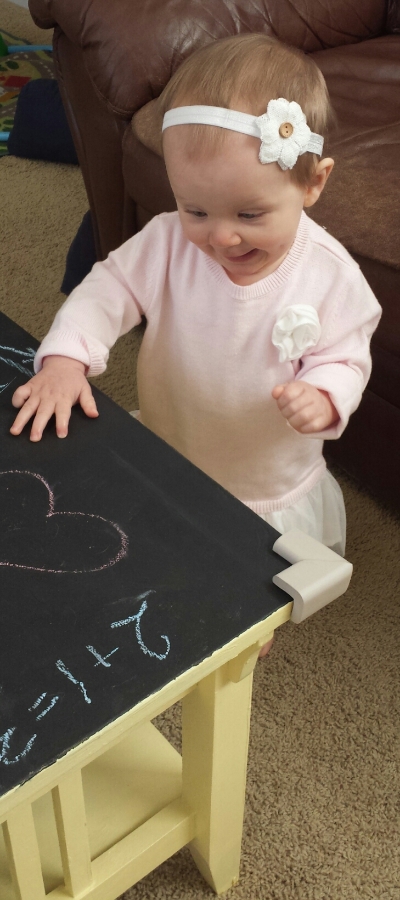 This is how Charlotte feels about her table.
