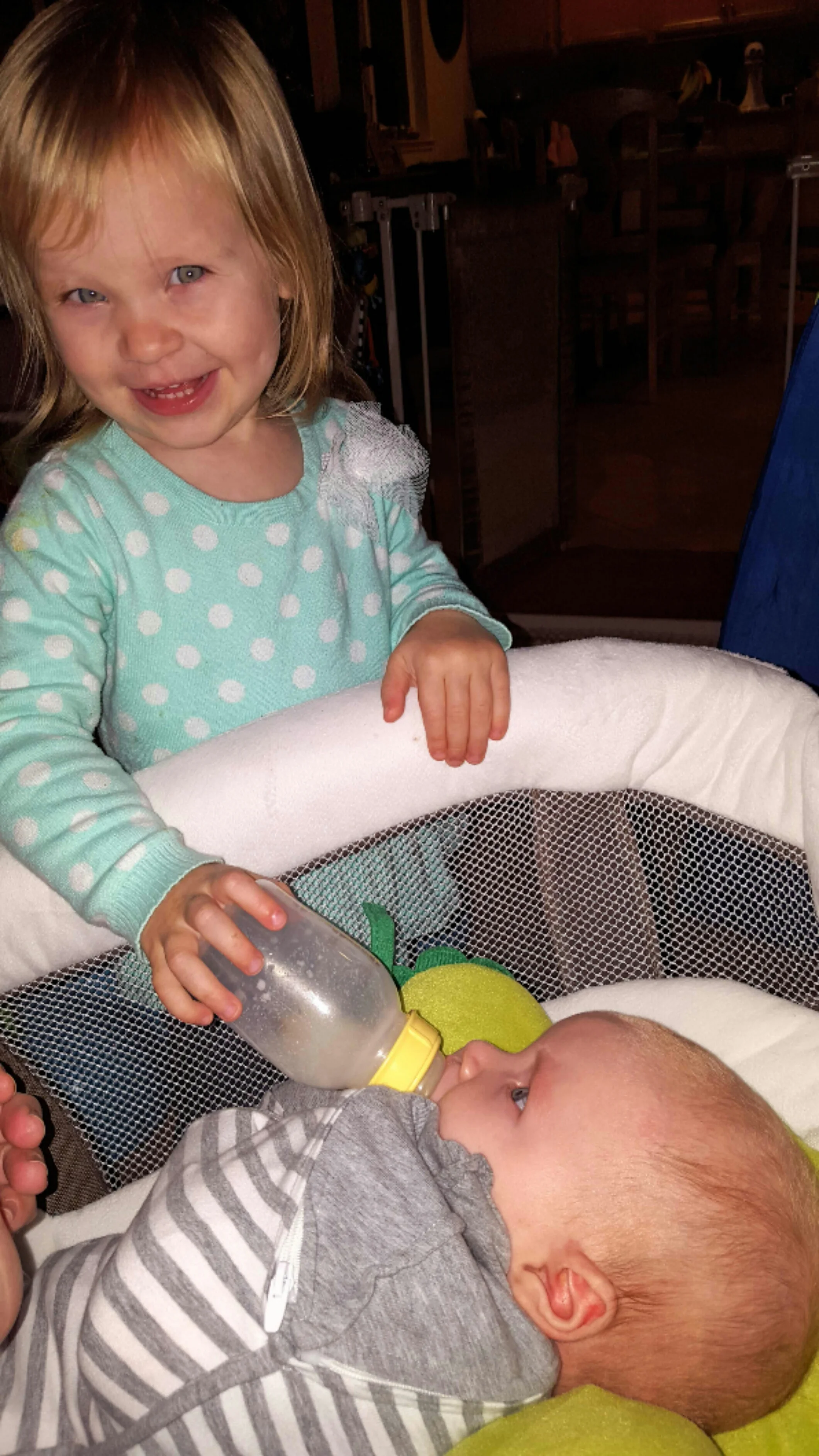 This would be the photo we'd use for our Baby Bulter Want Ad