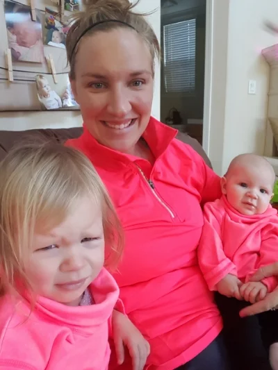 She didn't want her sister to smile for the picture.