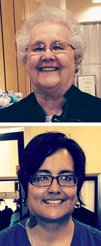 Jean Retel and Fabiola Vesquez
