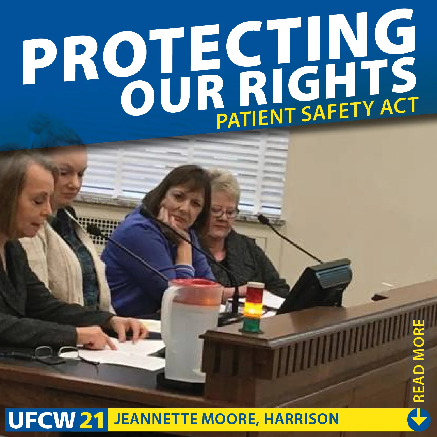 PROTECTING OUR RIGHTS - Jeannette Moore, Harrison