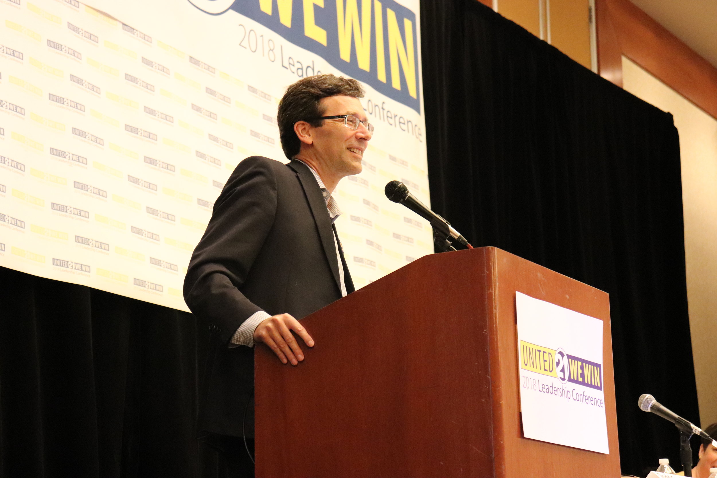 WA State Attorney General  Bob Ferguson gives keynote. 