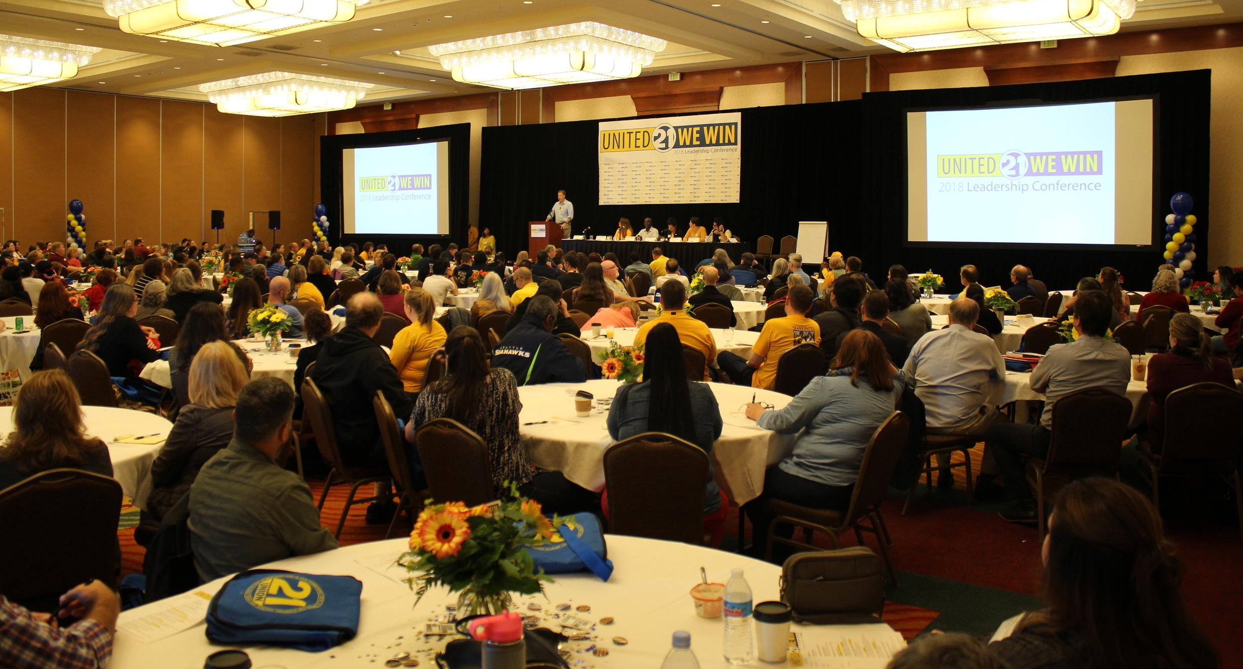 Nearly 300 workplace Leaders joined together for the conference.