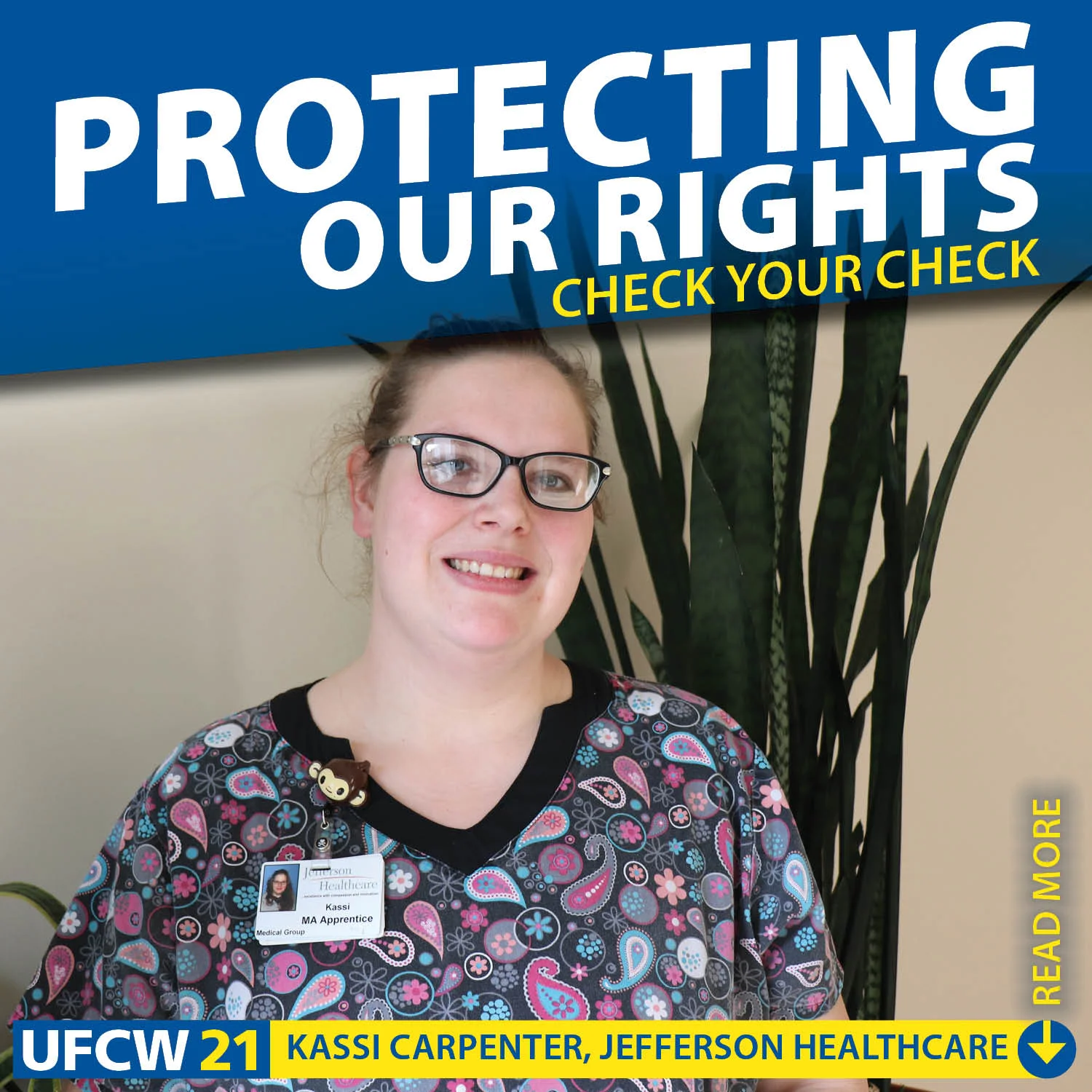 PROTECTING OUR RIGHTS - Check Your Check