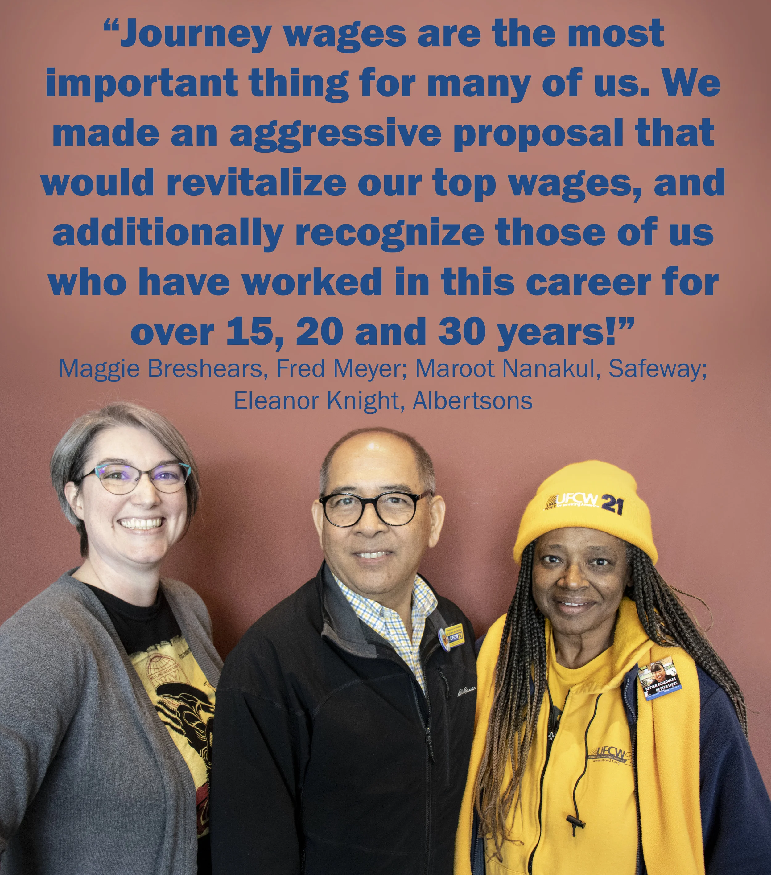 Grocery Store Bargain Update: Bargaining Team Makes Our Wage Proposal