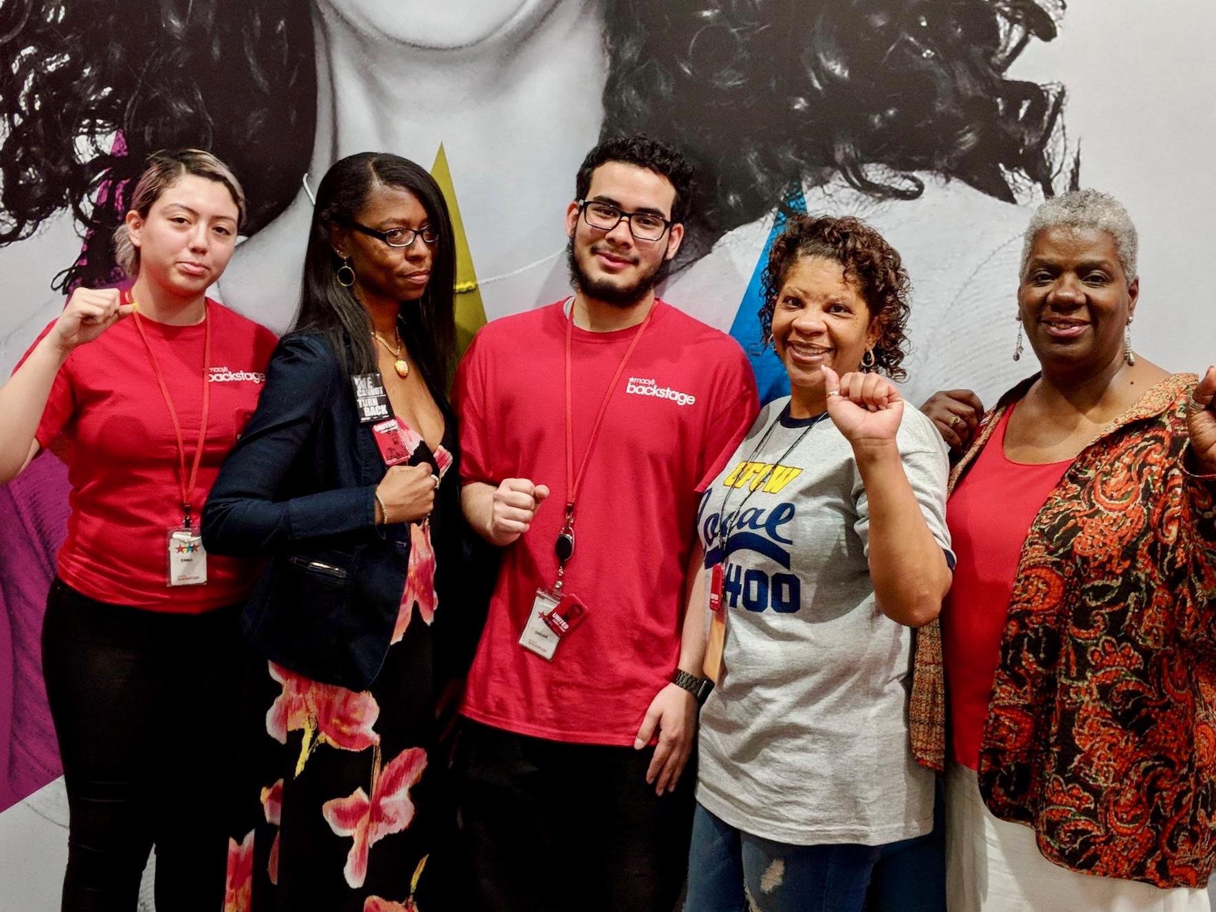 Macy's workers from UFCW 21 and UFCW 400