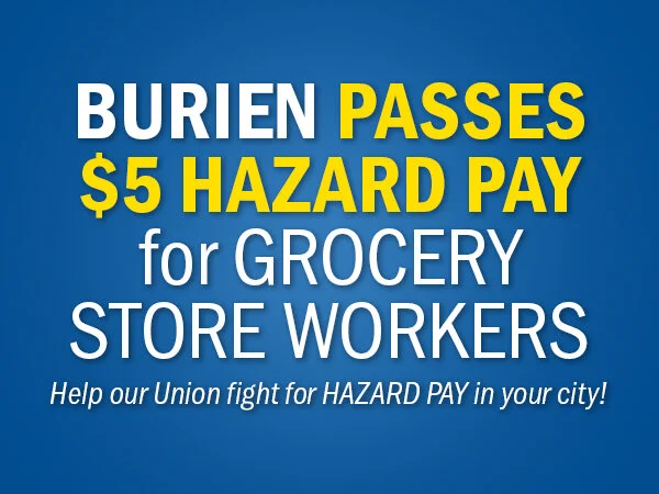 Burien passes a $5 hazard pay ordinance for grocery store workers 