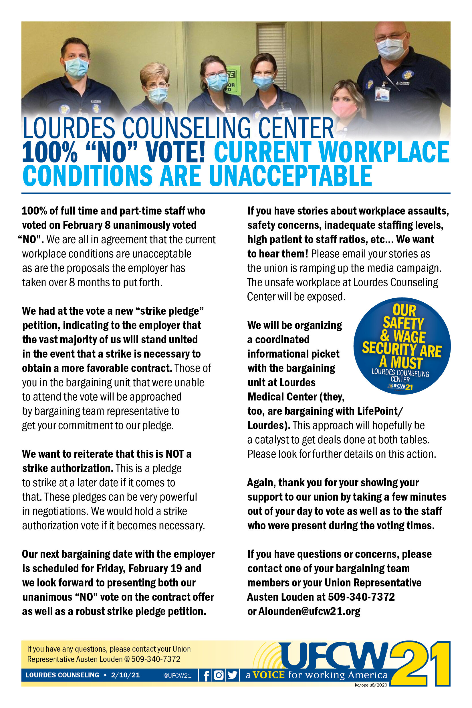 PCC - Multiple Tentative Agreements Reached—With More Bargaining Dates to  Come — UFCW 3000