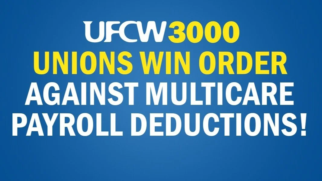 Unions Win Order Against MultiCare Payroll Deductions