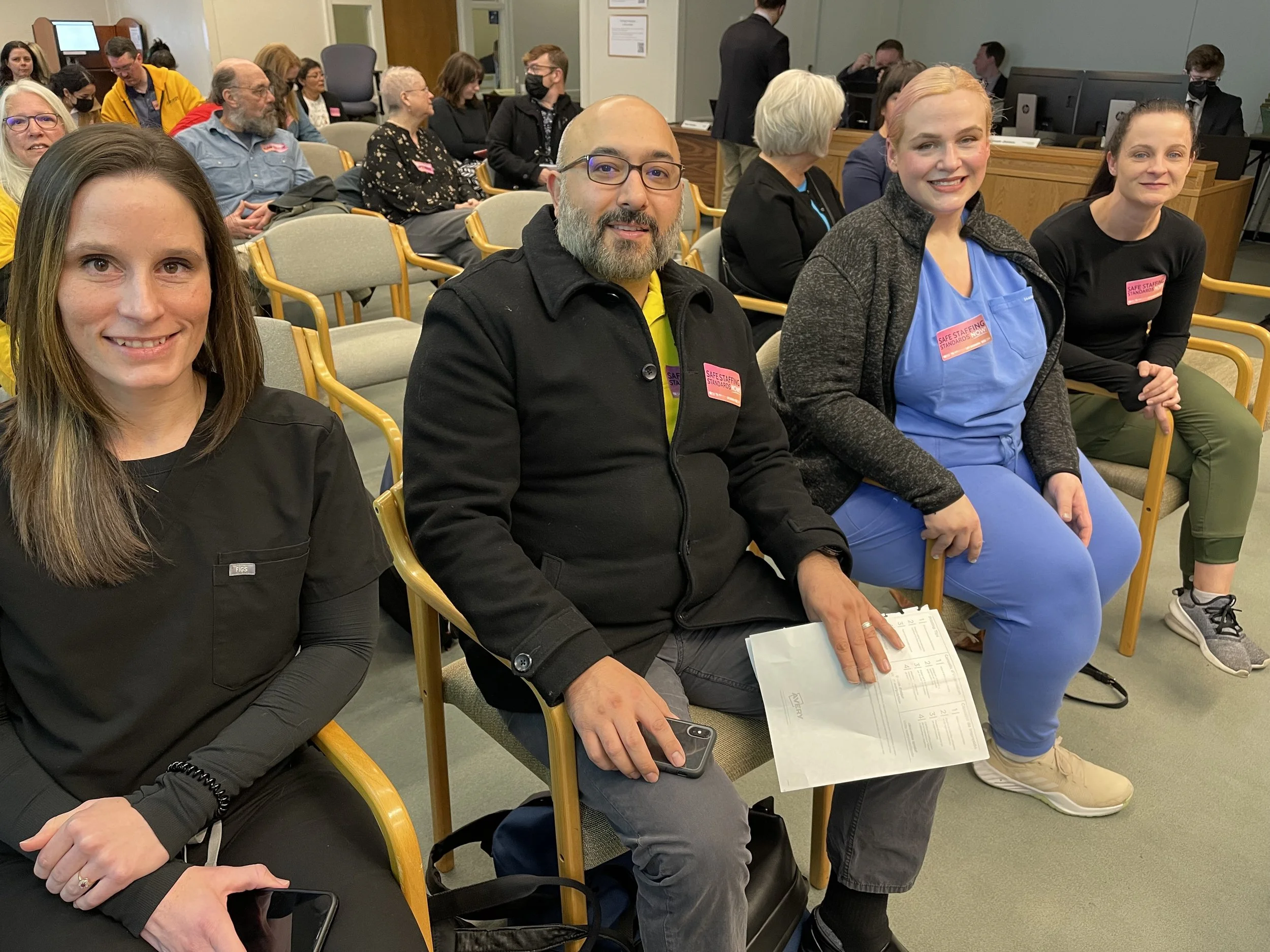Senate Hearing on Safe Staffing Law a Huge Success!