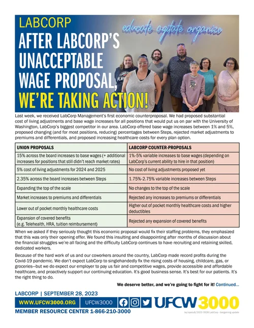 Macy's Bargaining update and Next Steps — UFCW 3000