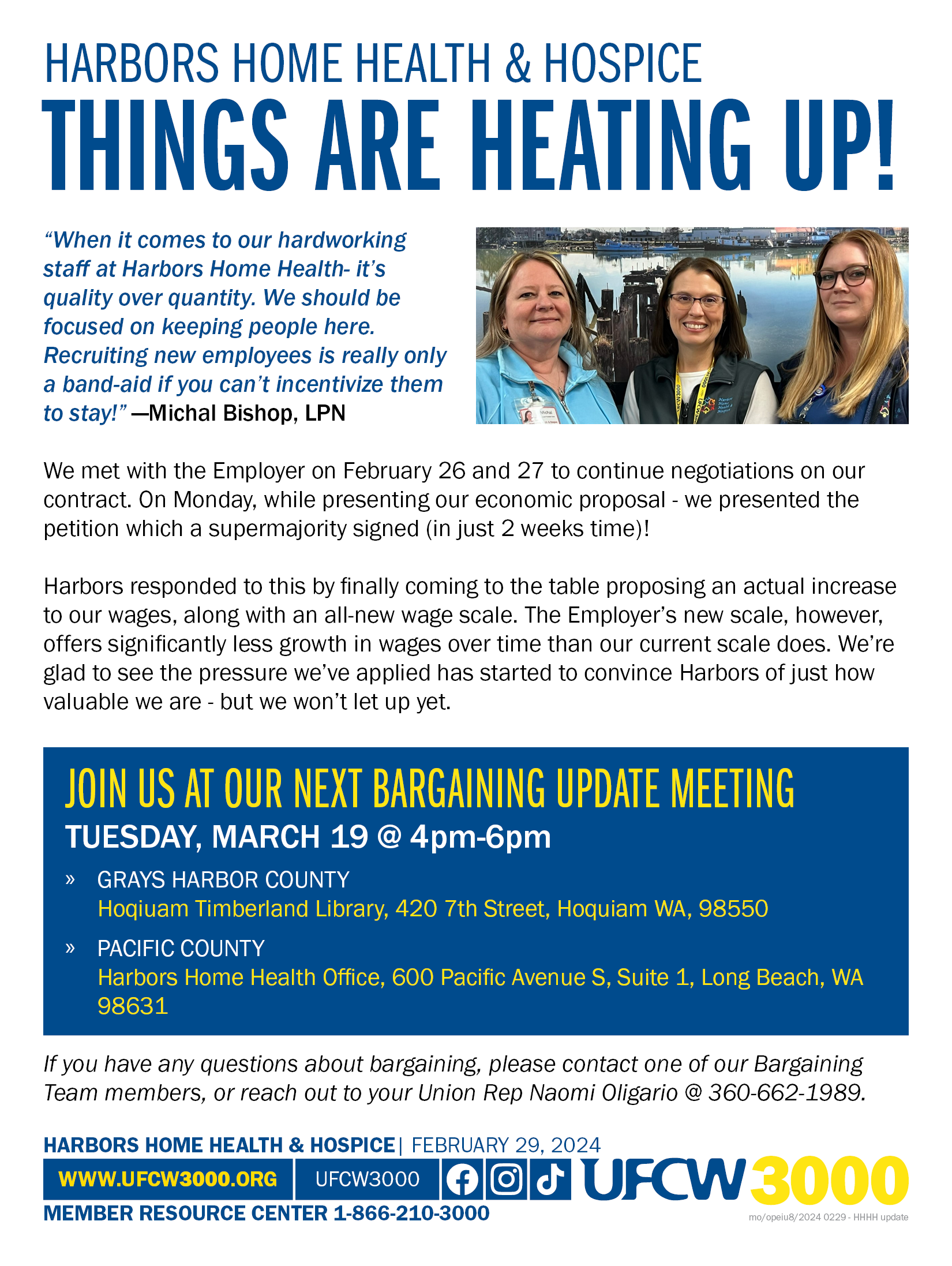 Harbors Home Health &amp; Hospice - Things are heating up!