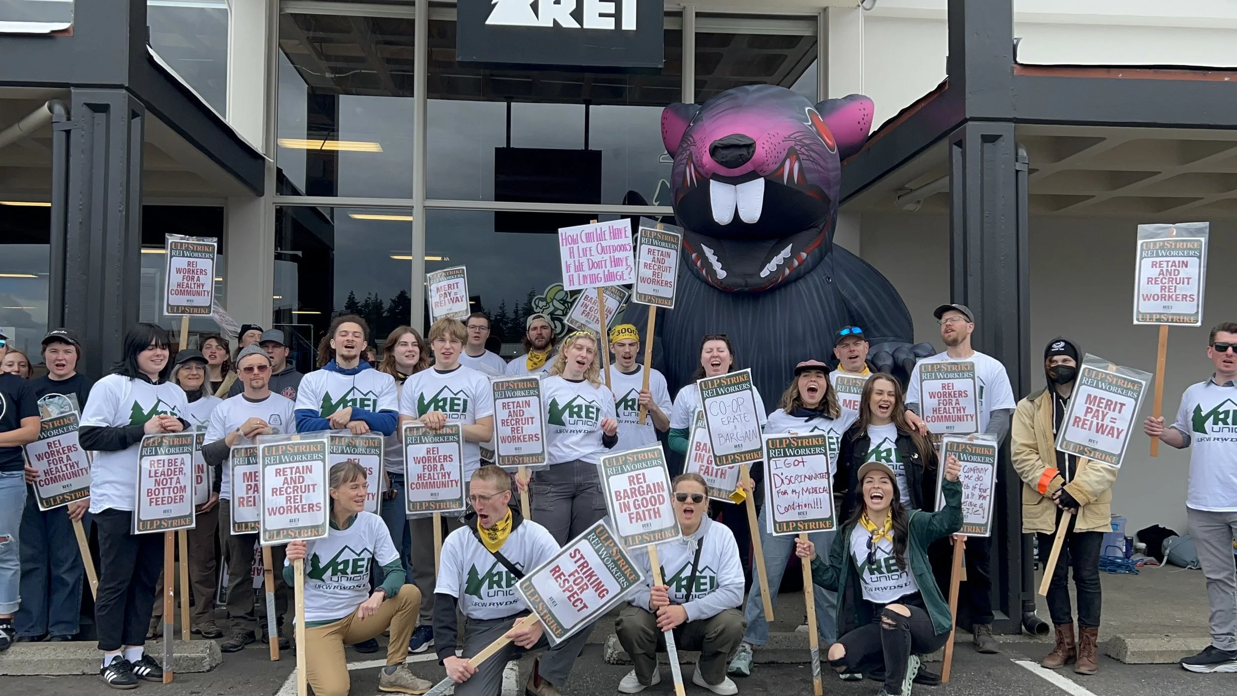REI Workers Take Action!