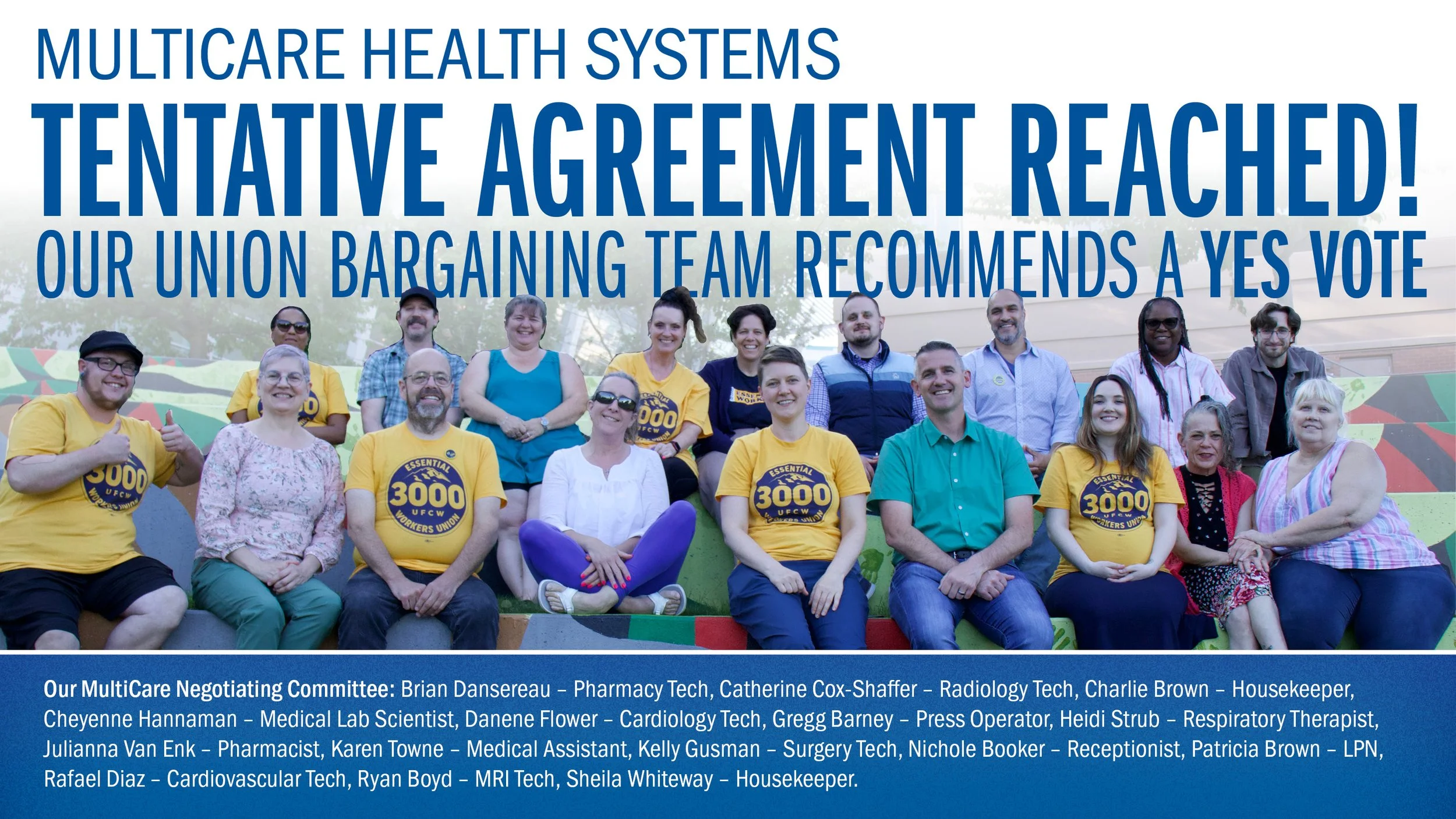 MultiCare Health Systems Tentative Agreement Reached!