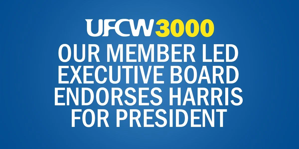 UFCW 3000 Endorses Harris for President