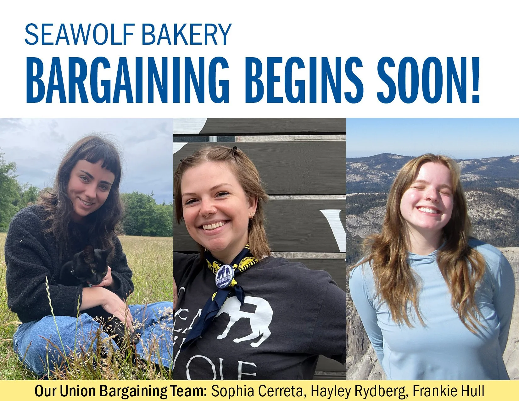Seawolf Bakery Bargaining Begins Soon!