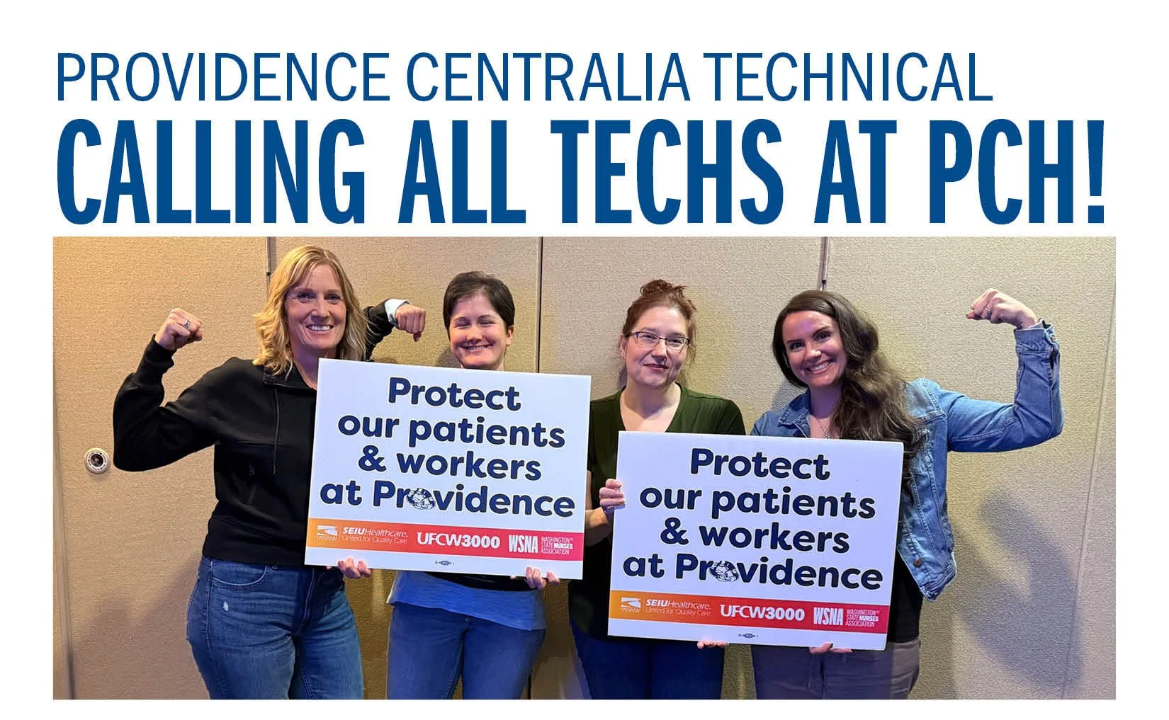 Providence Centralia Technical Calling All Techs At PCH!