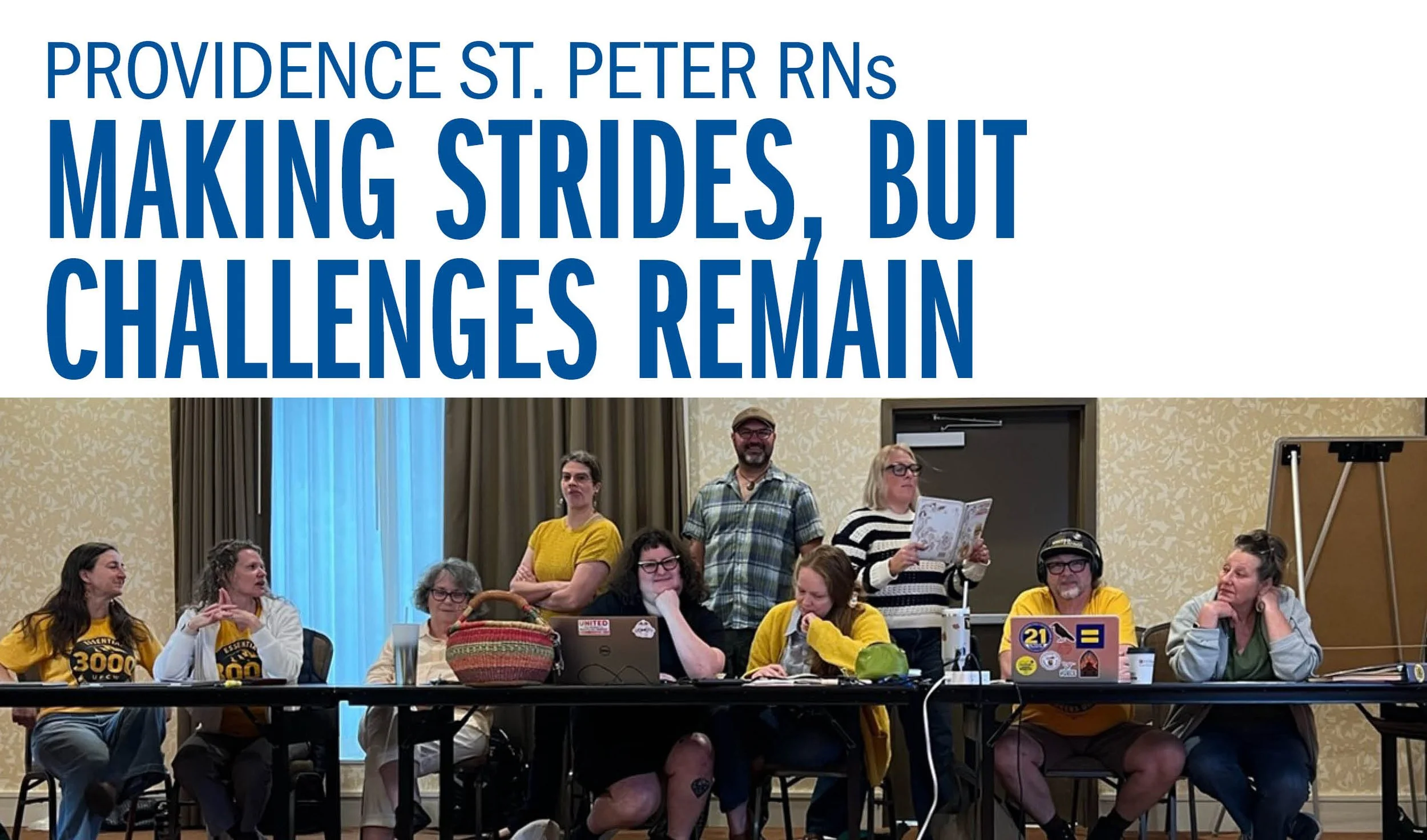Providence St. Peter RNs Making Strides, But Challenges Remain
