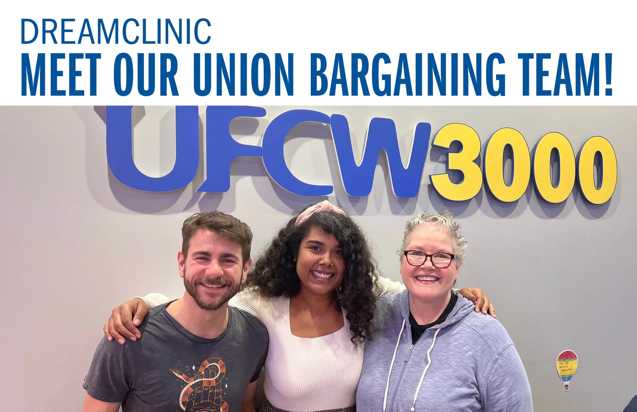 Dreamclinic Meet Our Union Bargaining Team