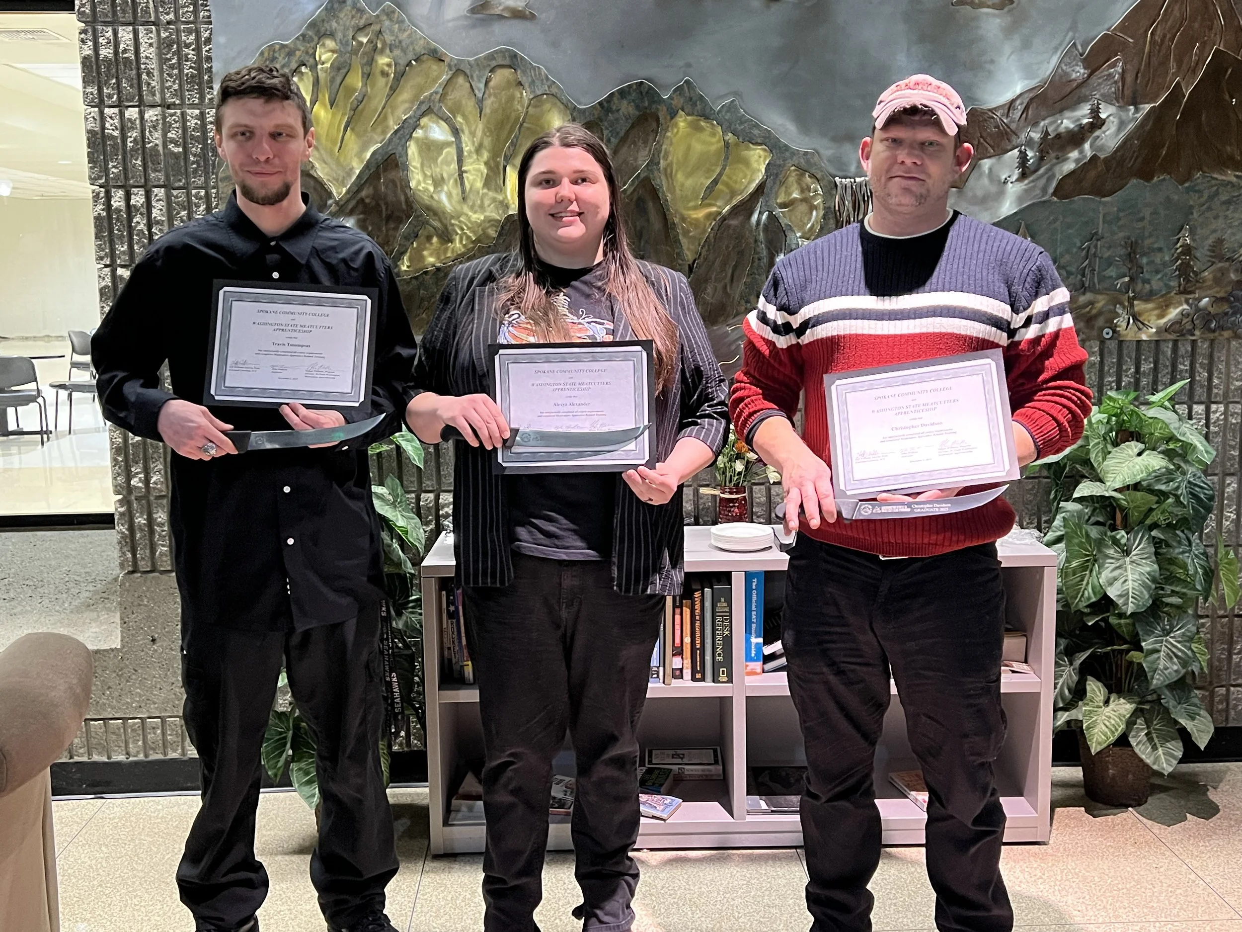 Congratulations to Spokane Graduates of the WeTrain's Washington Meatcutter Apprenticeship Program