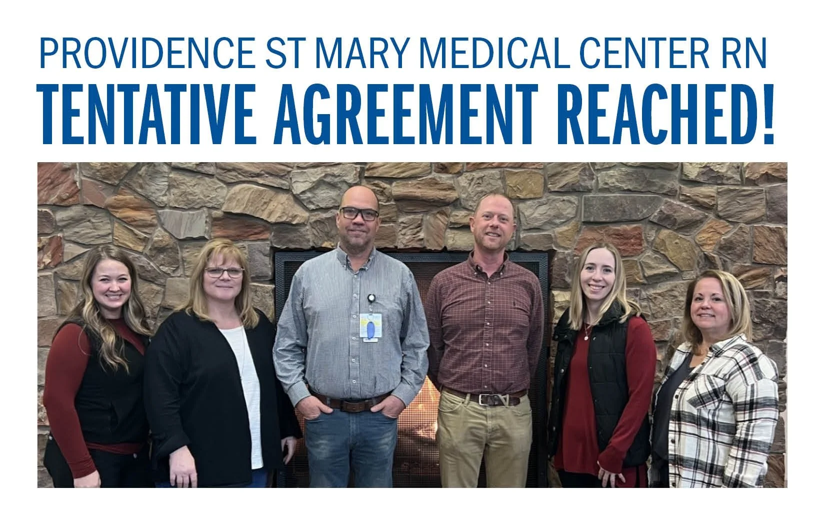 Providence St Mary Medical Center RN Tentative Agreement Reached!