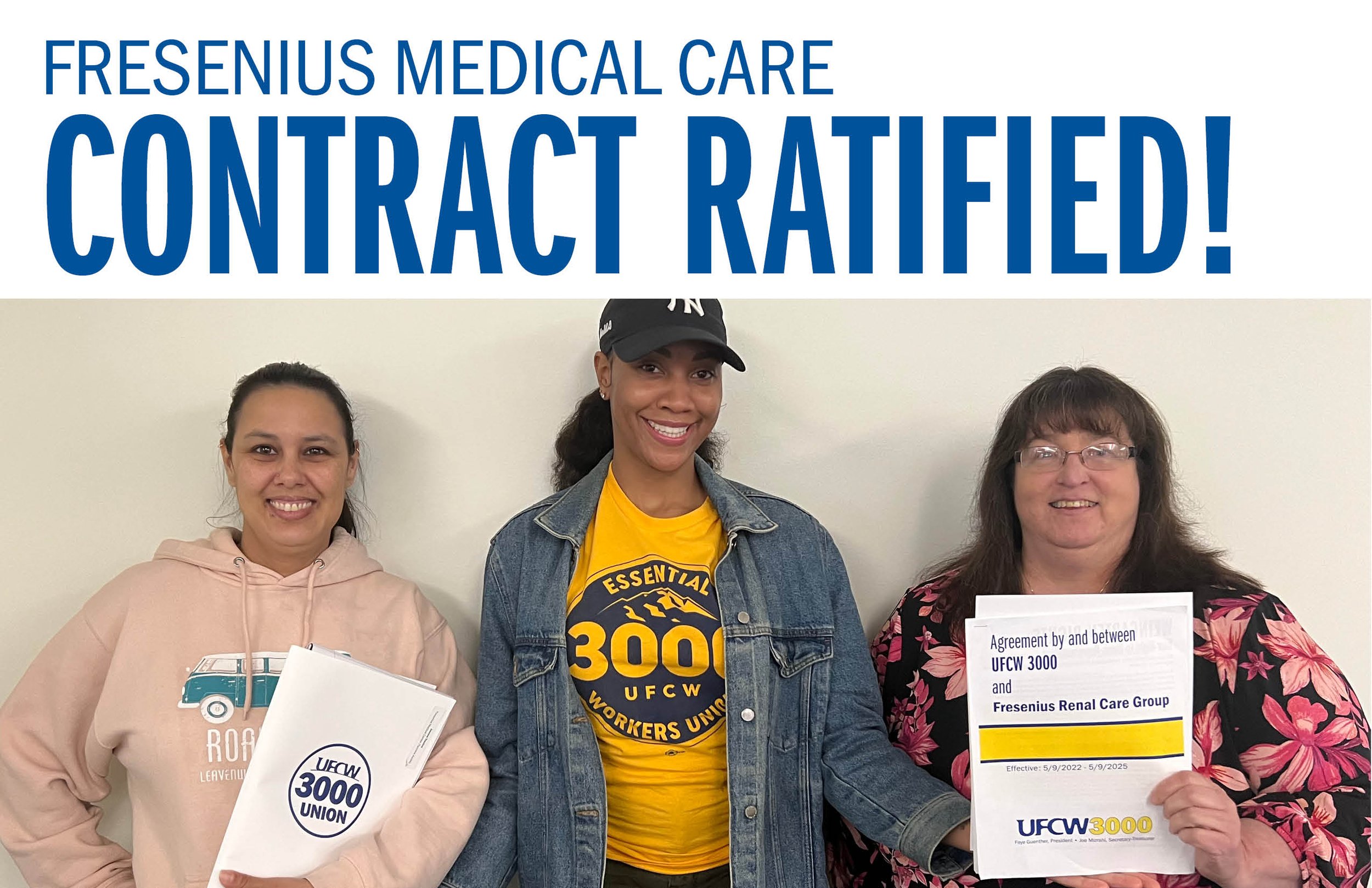Fresenius Medical Care  Contract Ratified!