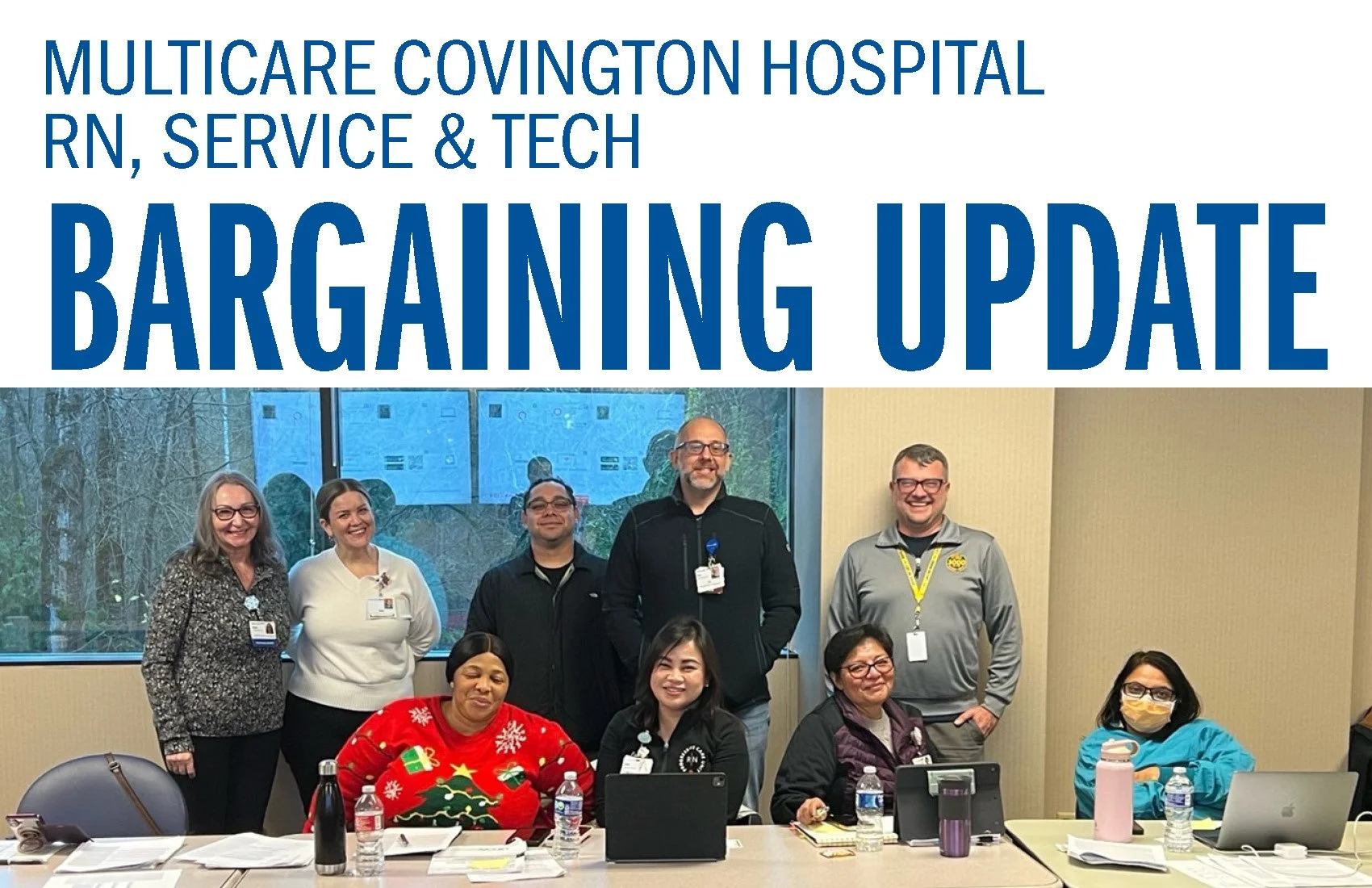 MultiCare Covington Hospital  RN, Service &amp; Tech  Bargaining Update