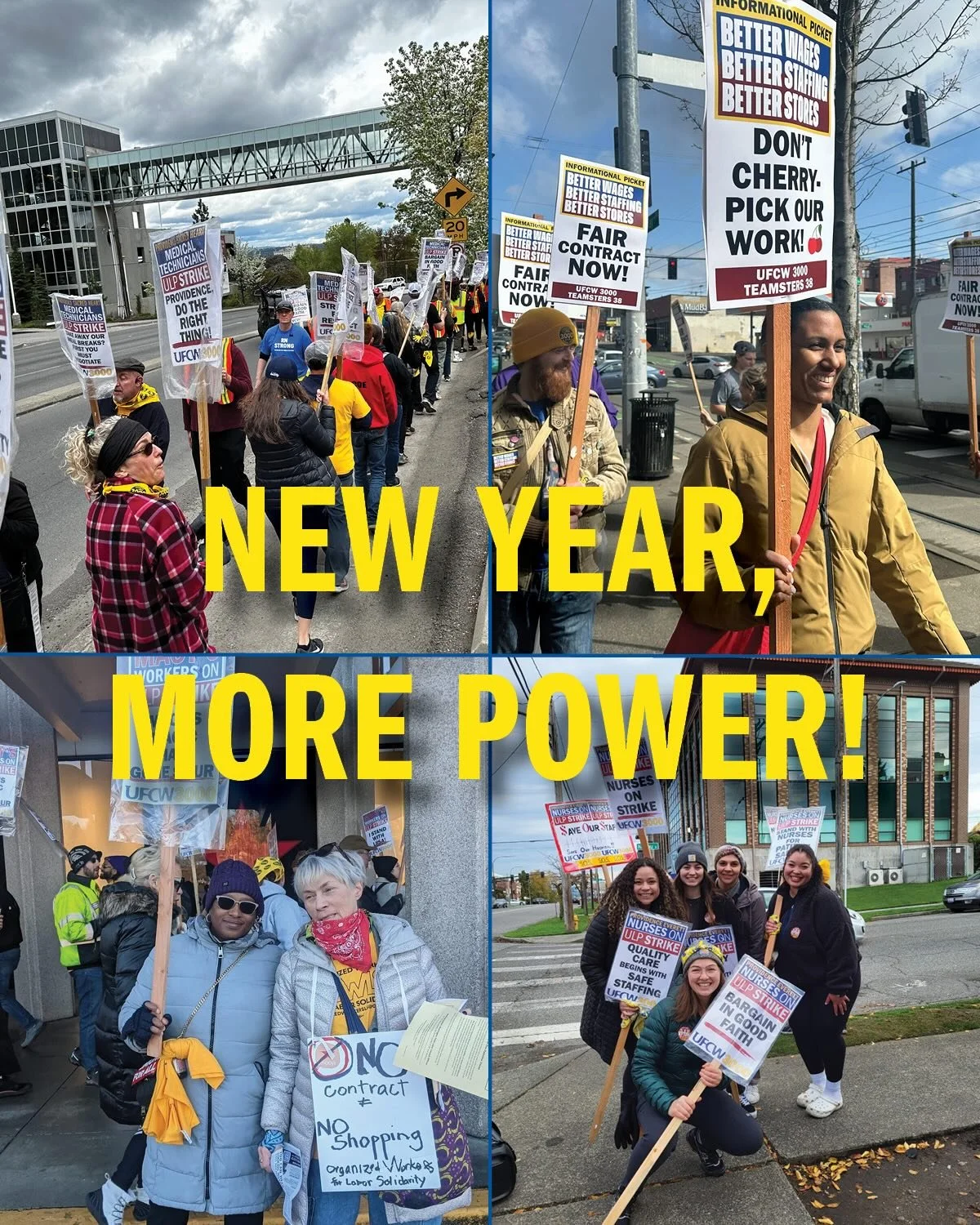 Workers standing up for each other at the State Legislature made this new year extra special.