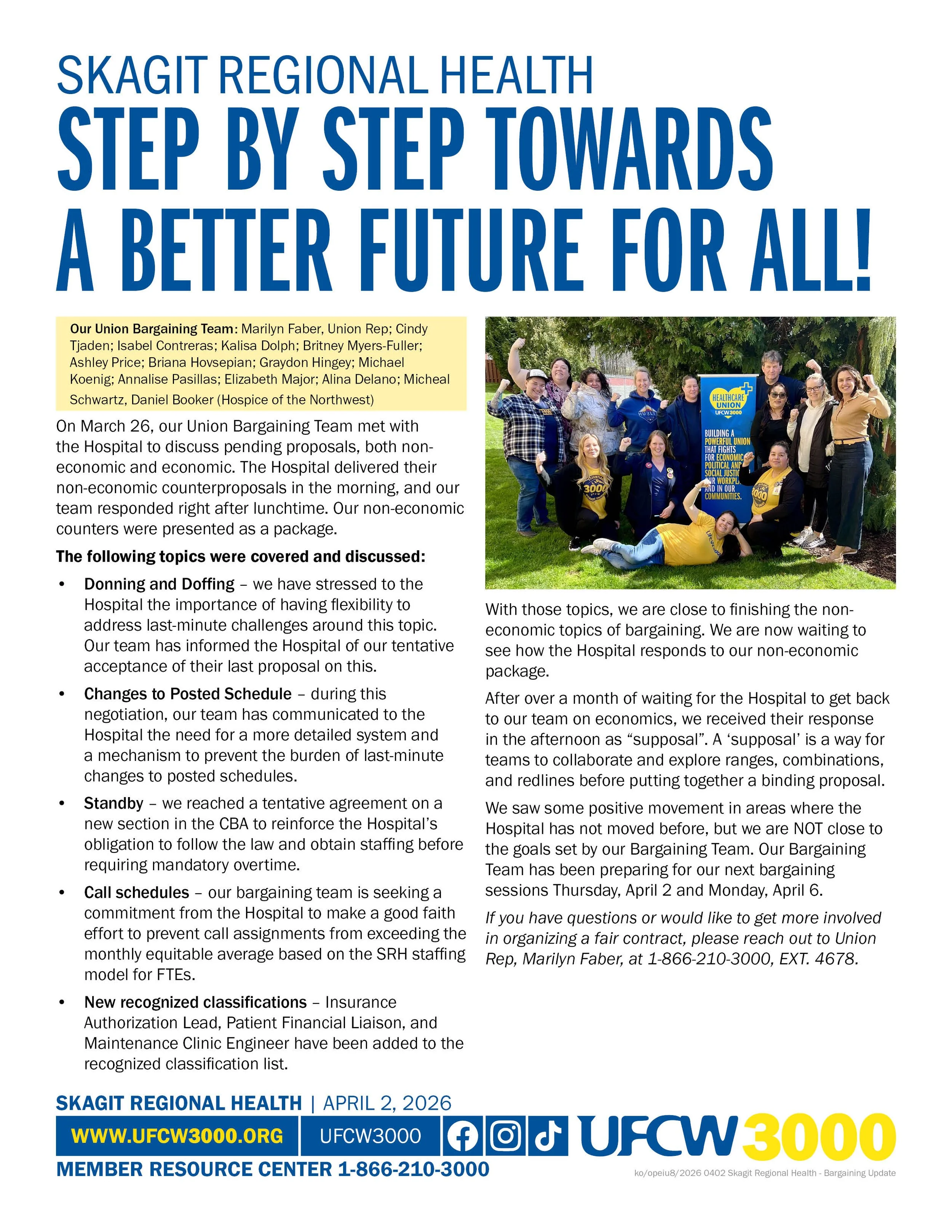 Skagit Regional Health Step by step towards a better future for all!