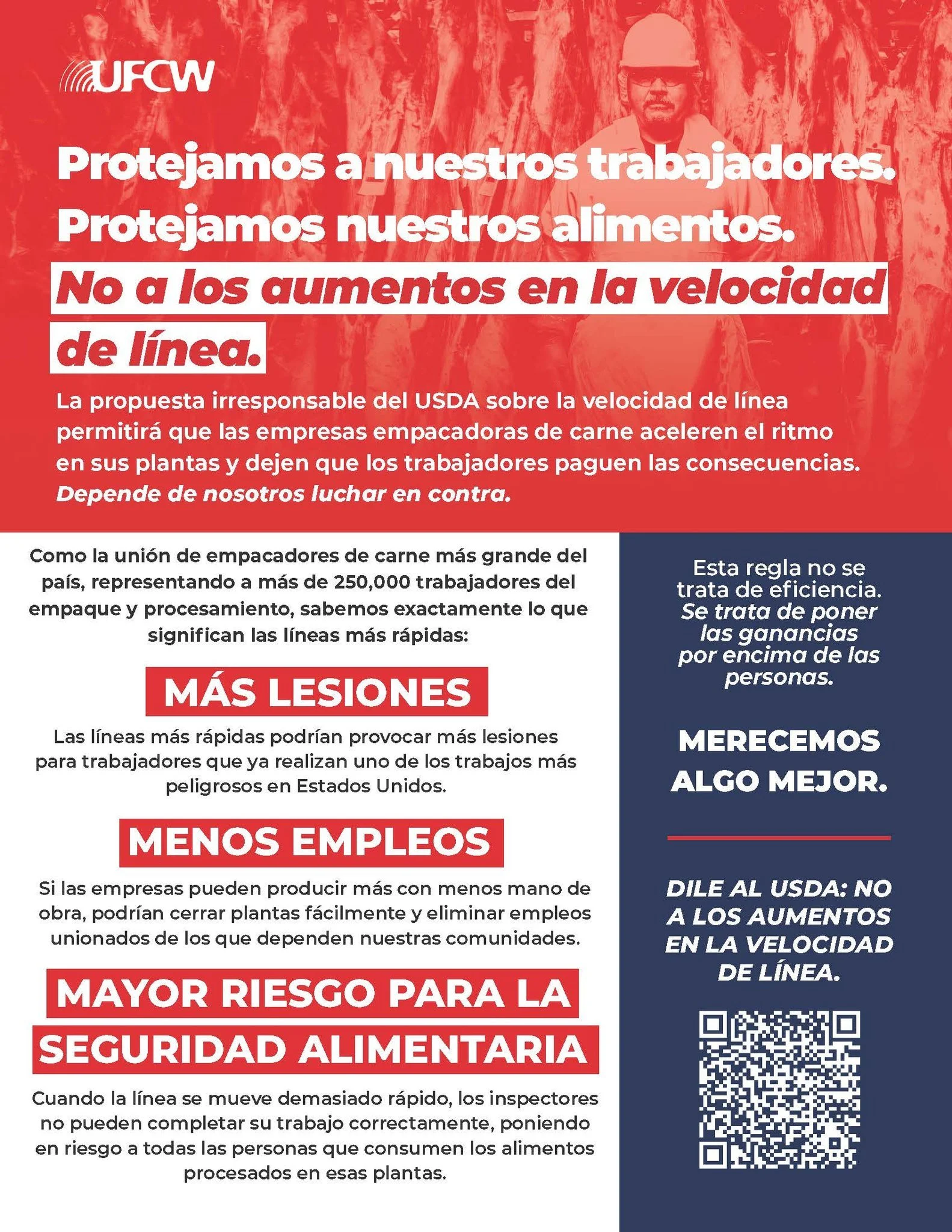 TAKE ACTION: Tell USDA to put our safety first. Link in bio.