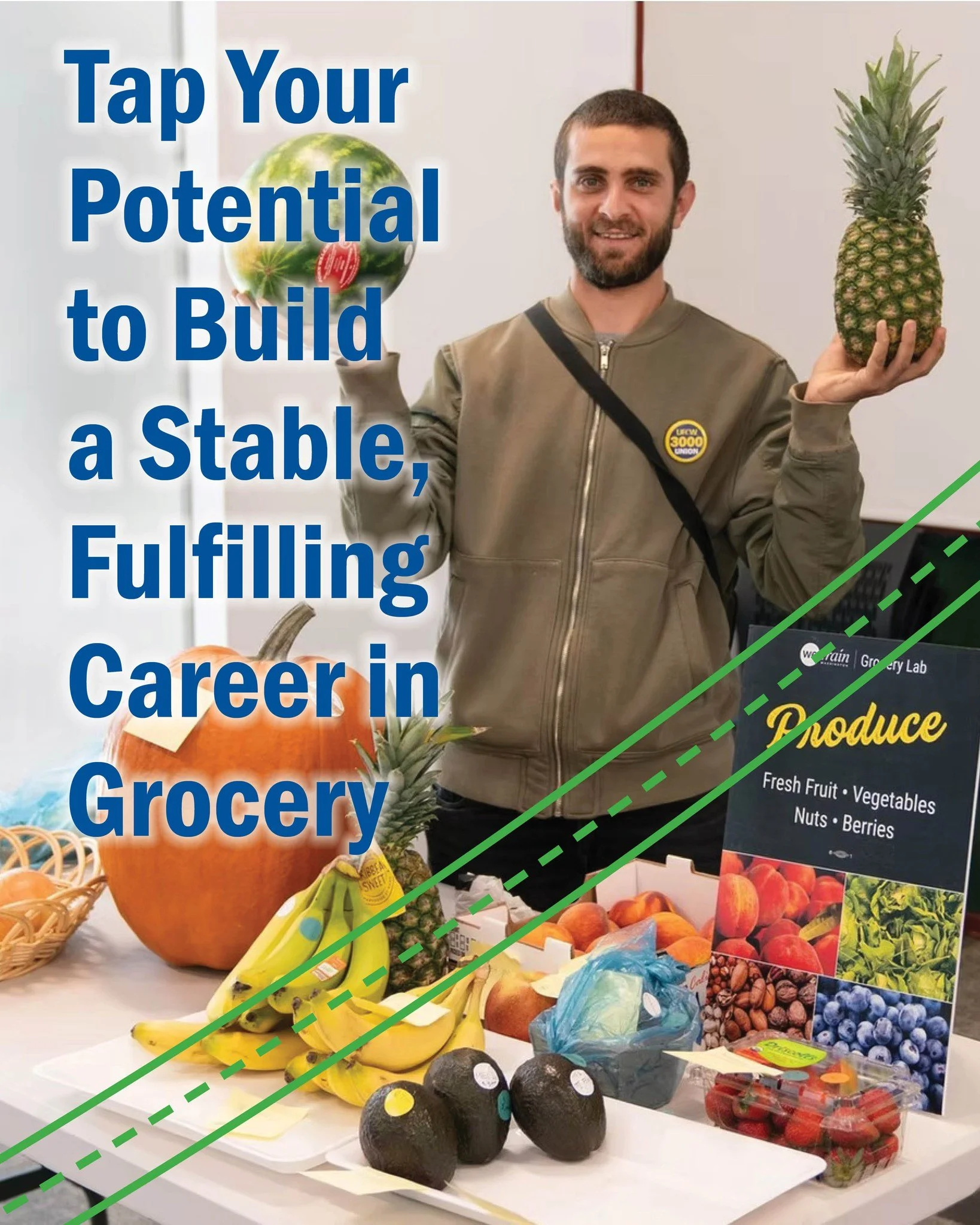 When grocery workers are trained well, everyone wins: workers command higher wages and better benefits, and we all get better stores and stronger communities. That's why our bargaining teams fight hard to make employers invest in workers.