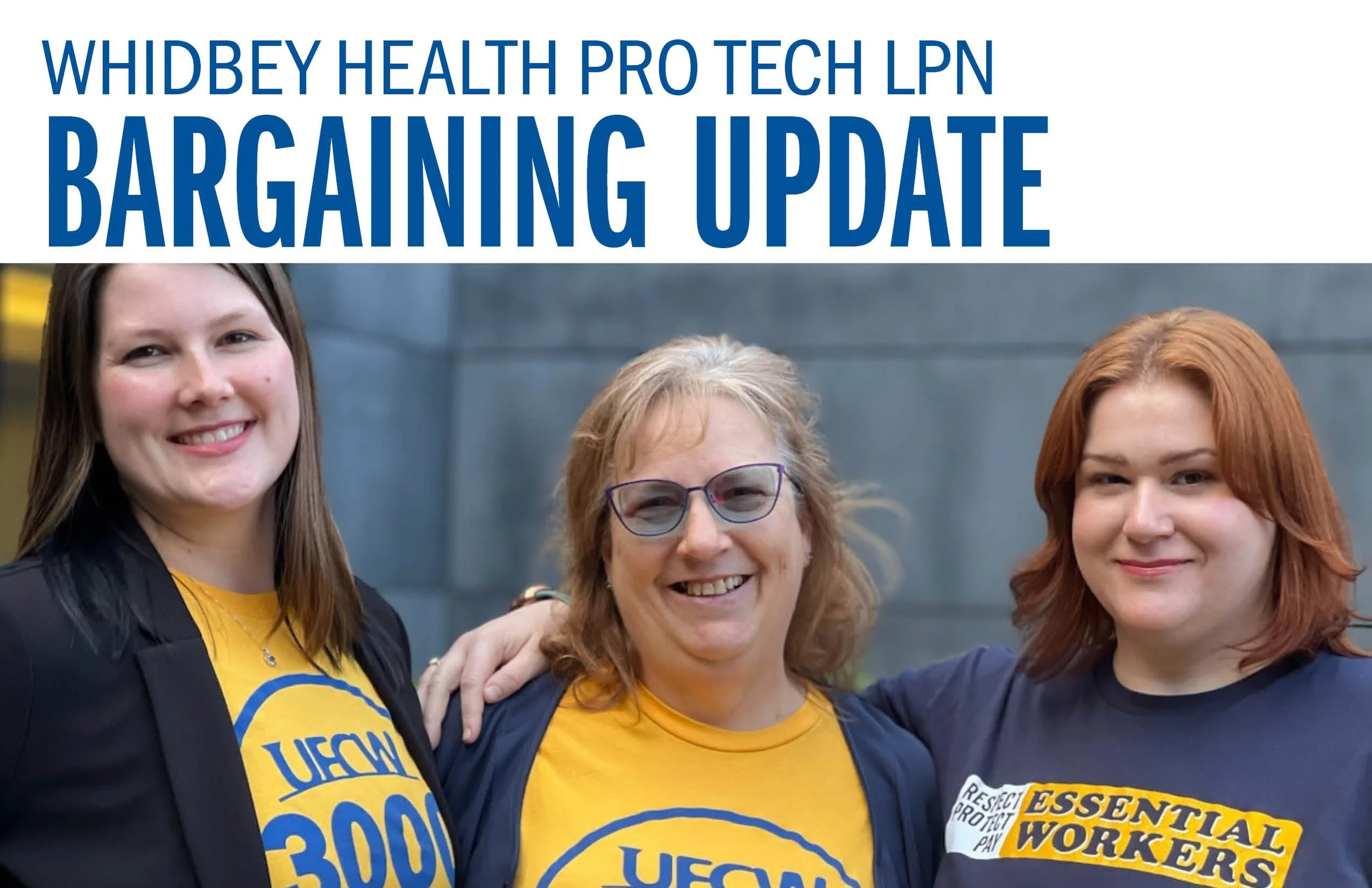 Whidbey Health Pro Tech LPN Bargaining Update