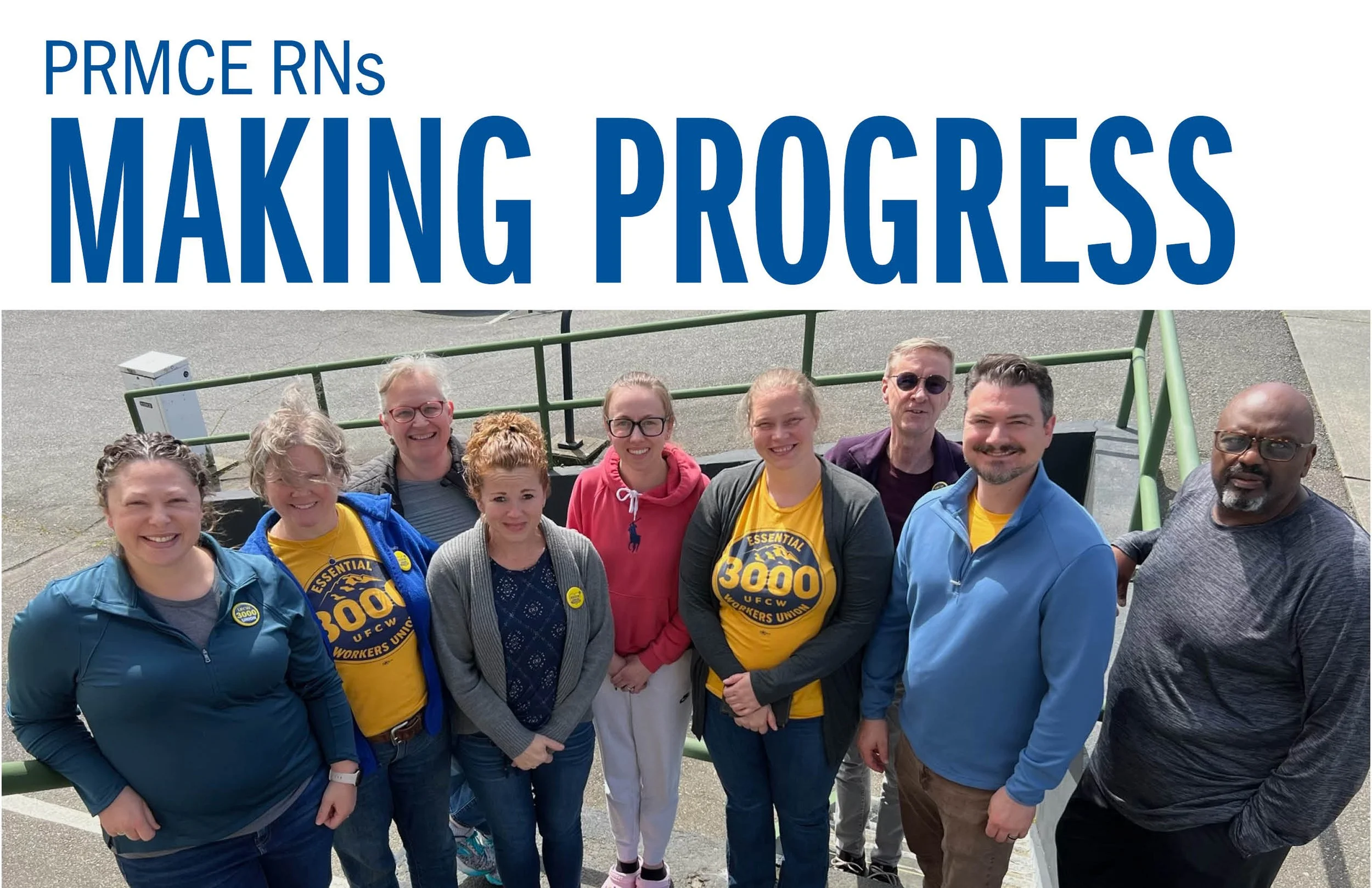 PRMCE RNs Making progress