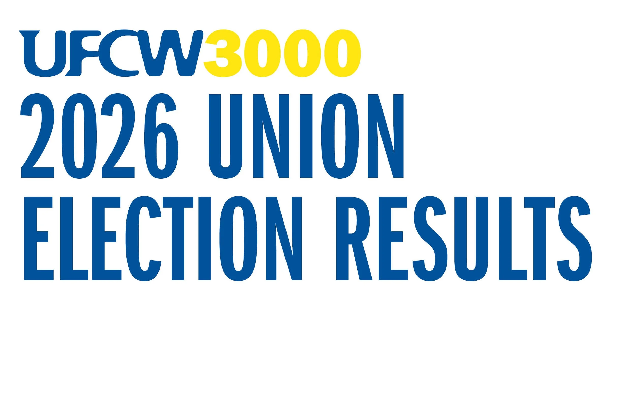 2026 Union Officer Election Results