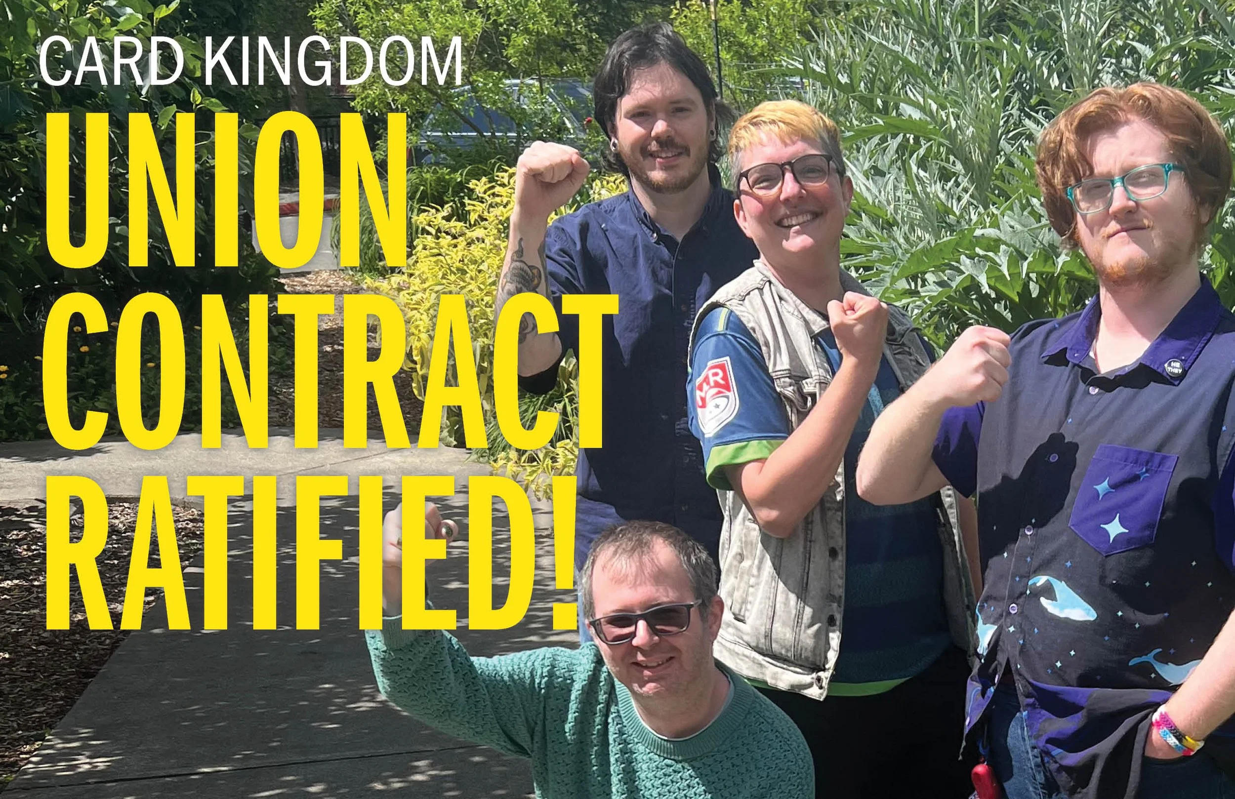 Card Kingdom Union Contract Ratified