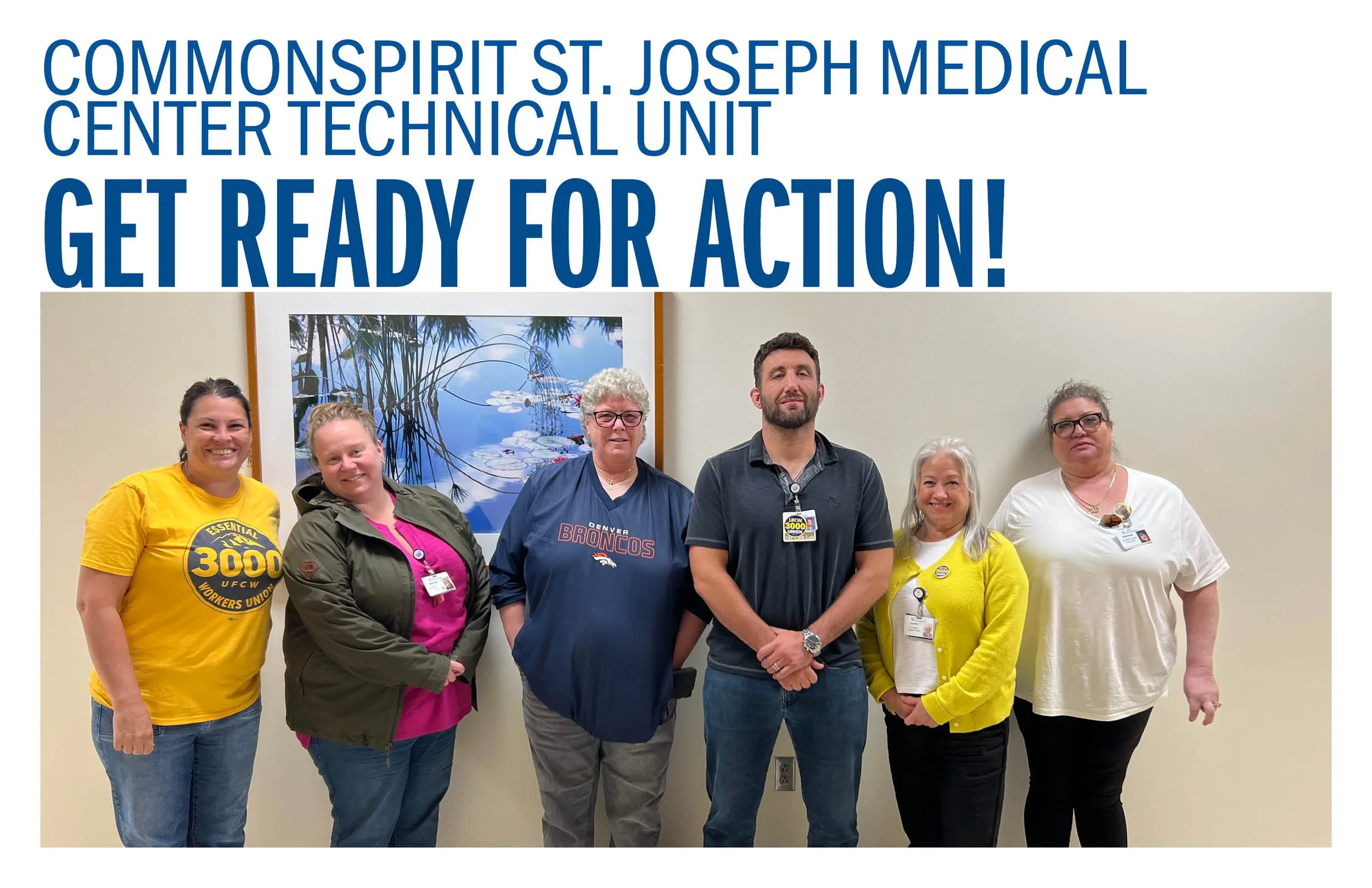 CommonSpirit St. Joseph Medical Center Technical Unit Get Ready for Action!