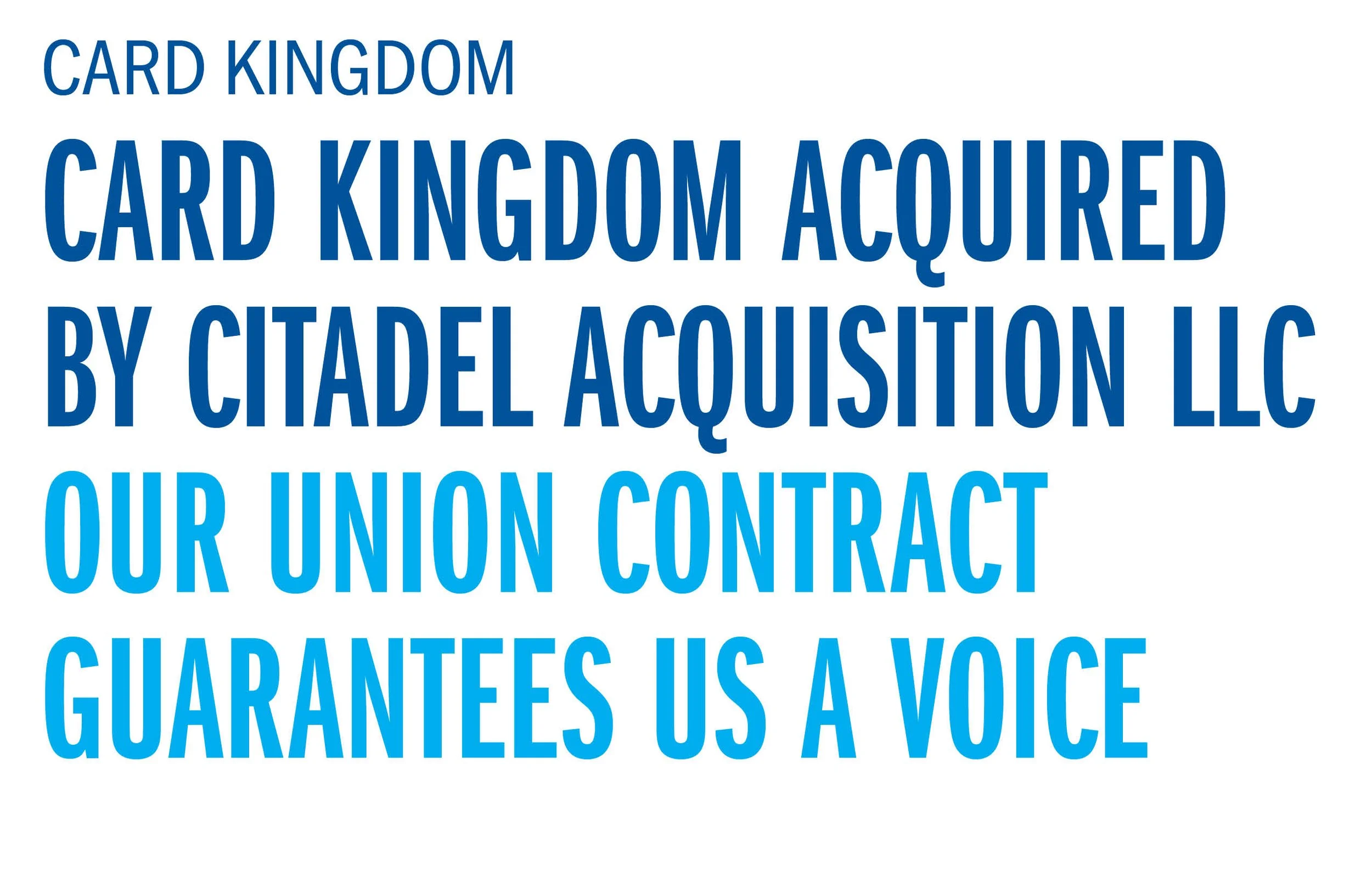 Card Kingdom acquired by Citadel Acquisition LLC&nbsp;