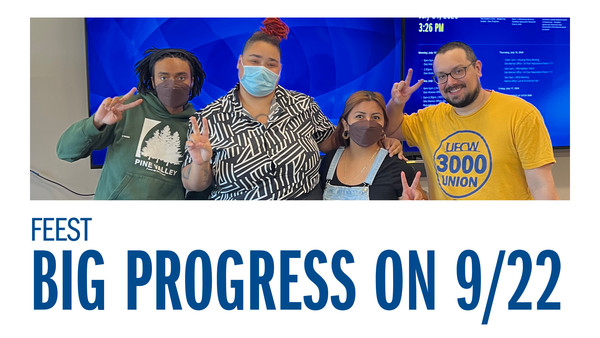 FEEST - Big Progress on 9/22