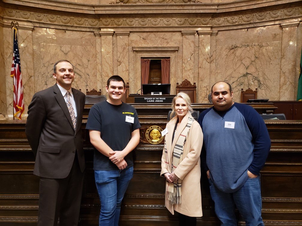 2020 0204 HCAB members Austin Louden Cindy Frank Jose Hernandez with Rep Riccelli.jpg