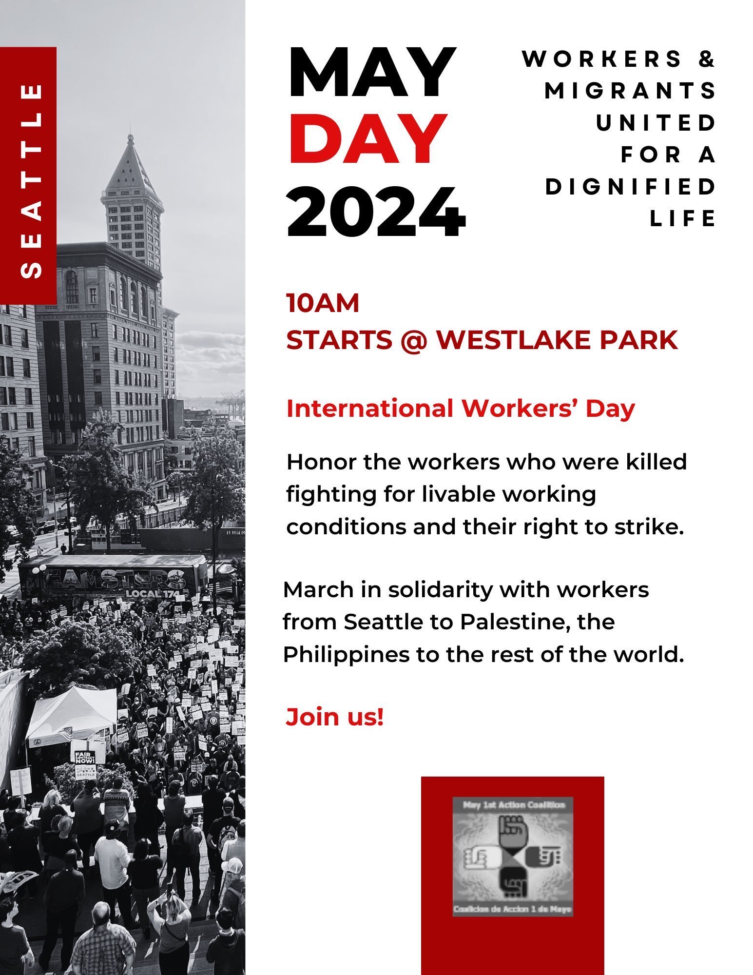 Seattle May Day 2024 — UFCW 3000