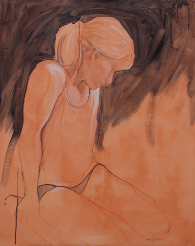 A in A - 80cm x 100cm Oil on Canvas