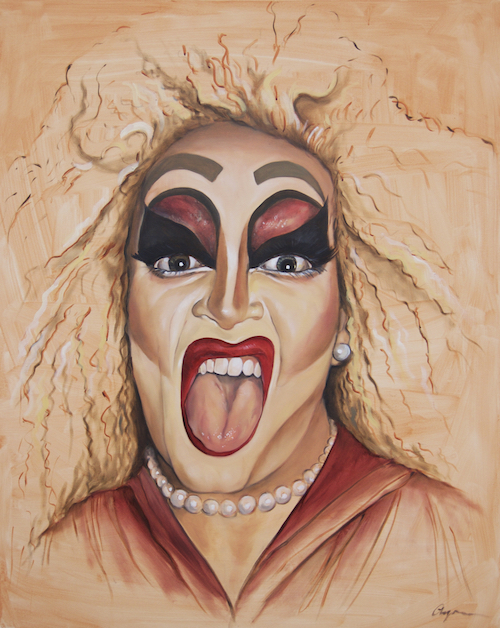 'ELEGANZA' - 80cm x 100cm - Oil on Canvas