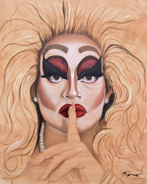 'DIVA' - 80cm x 100cm - Oil on Canvas
