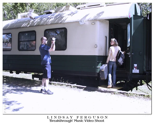 Breakthrough music video shoot.