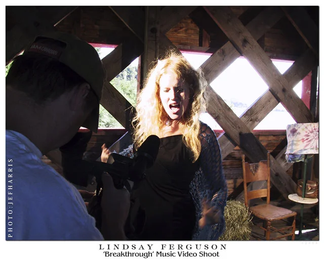 Breakthrough music video shoot.