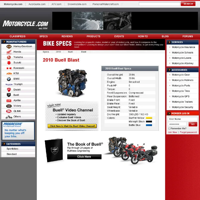 Buell Blast Patrick Maravilla