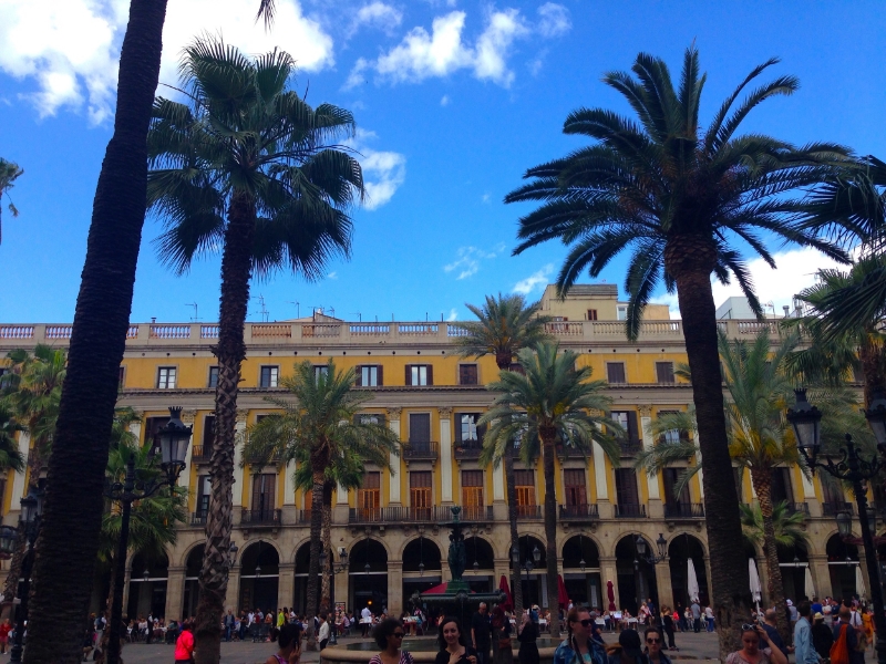 Another beautiful building in Barcelona