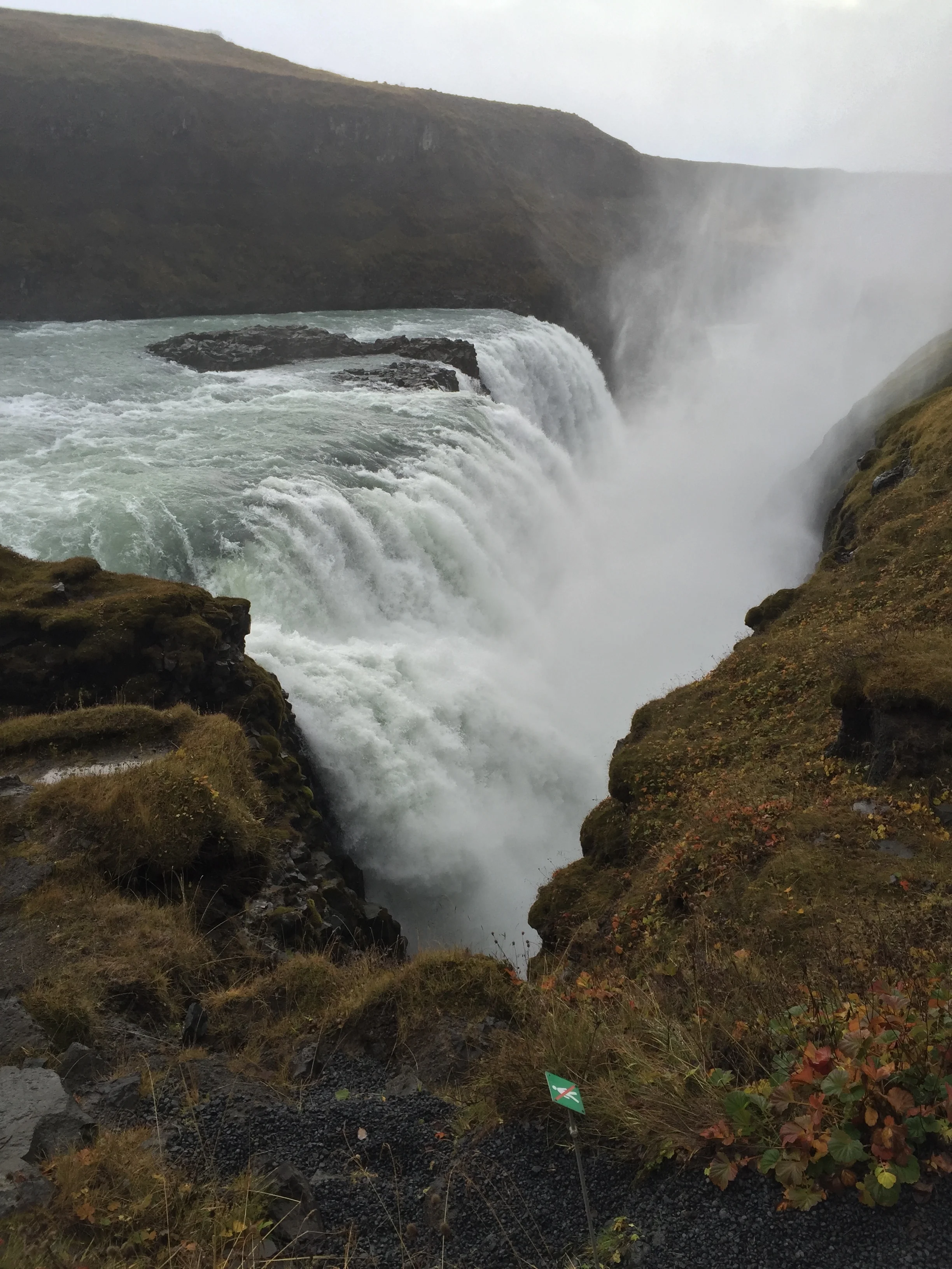 Gulfoss waterfall