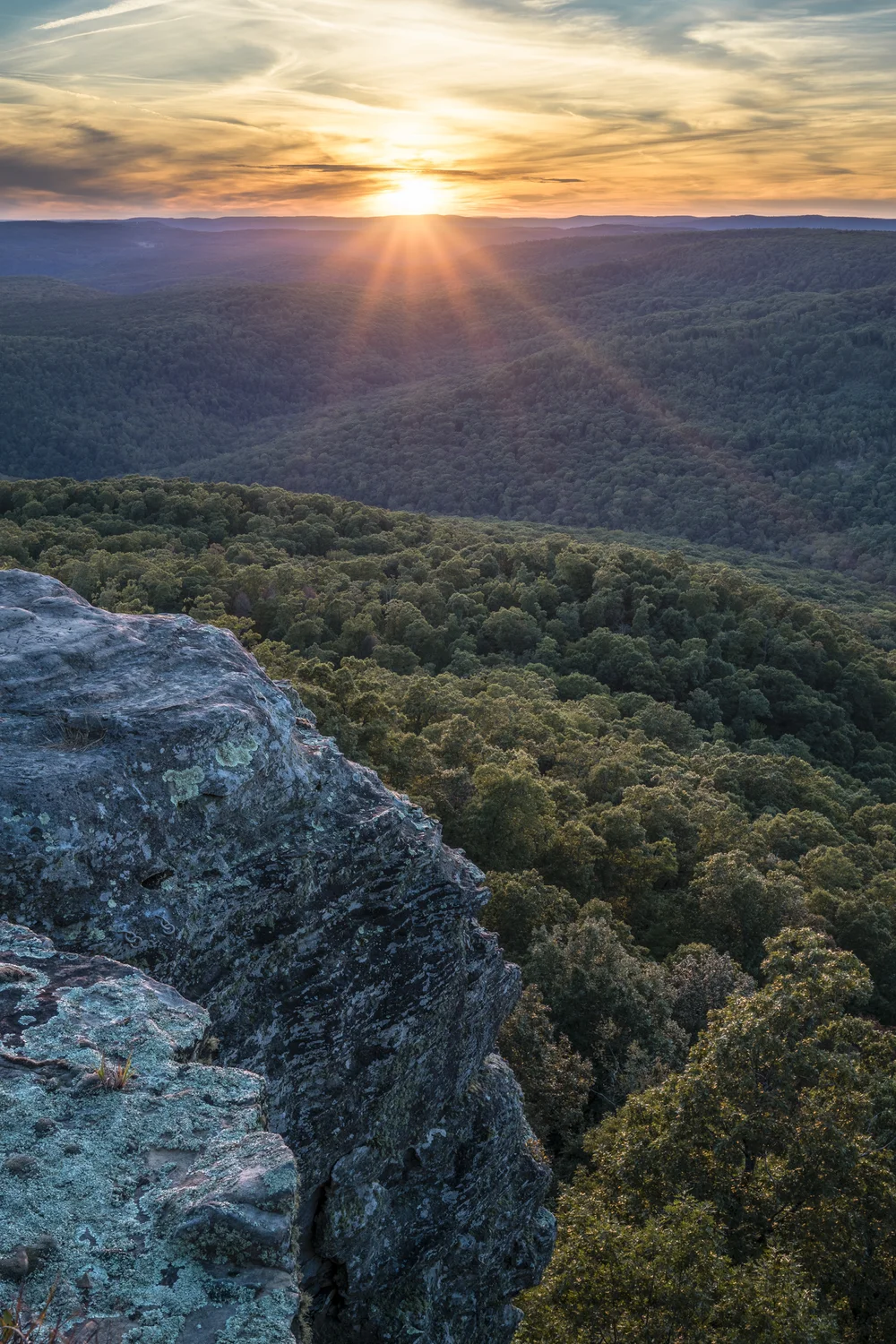 White Rock Sunset, AR - 13x20 - $50