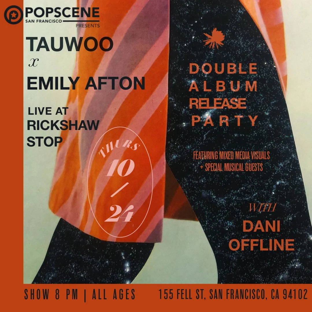 10/24 - Emily Afton @ Rickshaw Stop w/ Tauwoo x Dani Offline - San Francisco, CA